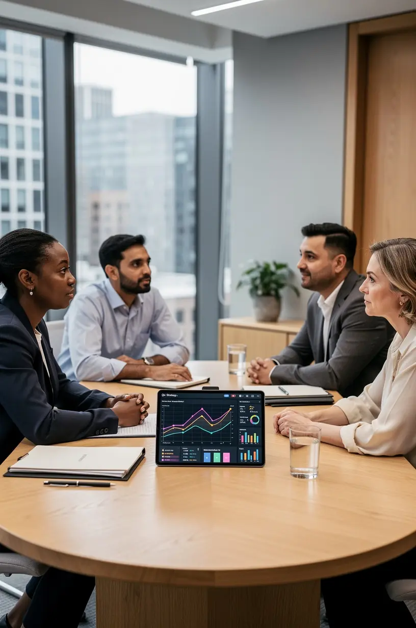 Collaboration tools enhancing strategic decision-making in enterprises